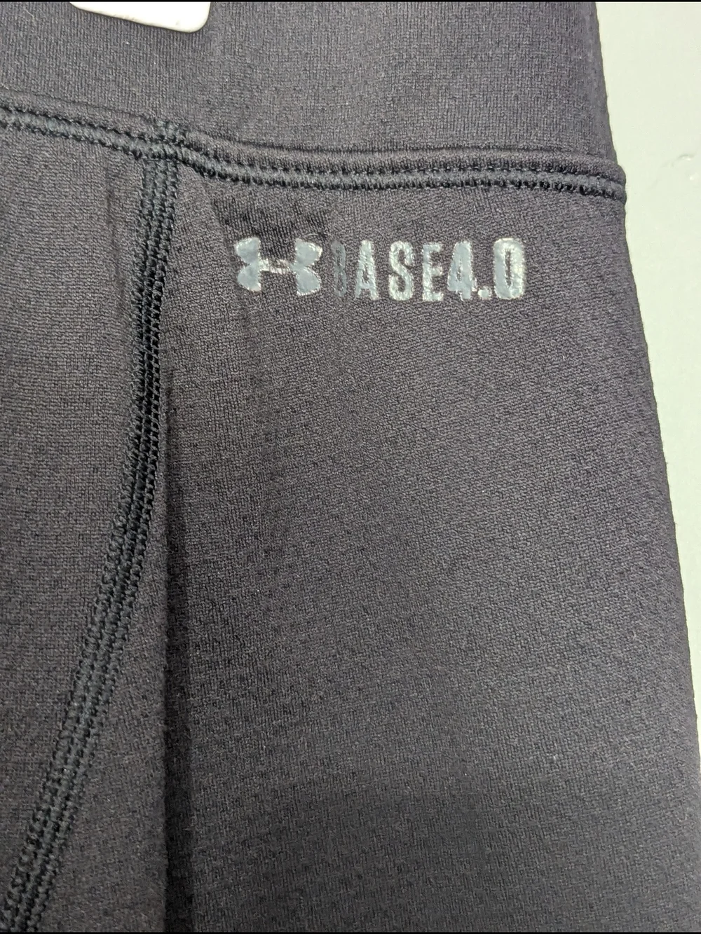 Under Armour Base 4.0 Cold Gear Men's Fitted Black Thermal Base Layer Long Johns - Picture 5 of 12
